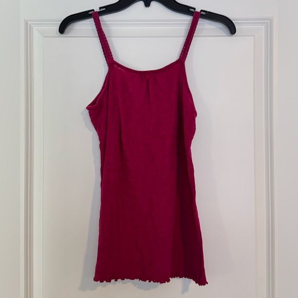 Mossimo Supply Co. Dark Magenta Tank Top - Picture 2 of 2